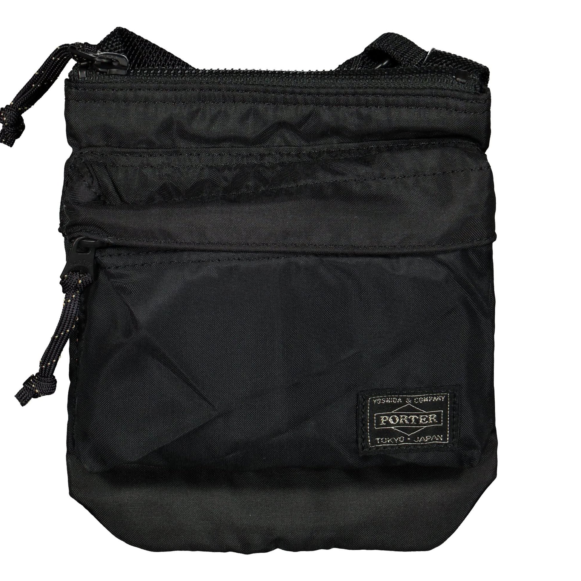 Porter-Yoshida & Co. Force Shoulder Pouch Black Detail view 1 | Gate
