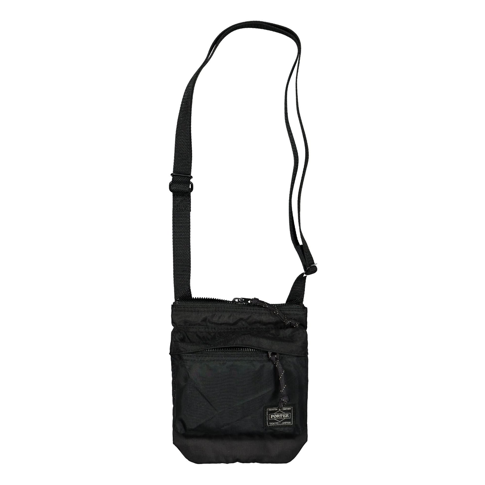 Porter-Yoshida & Co. Force Shoulder Pouch Black Detail view 3 | Gate