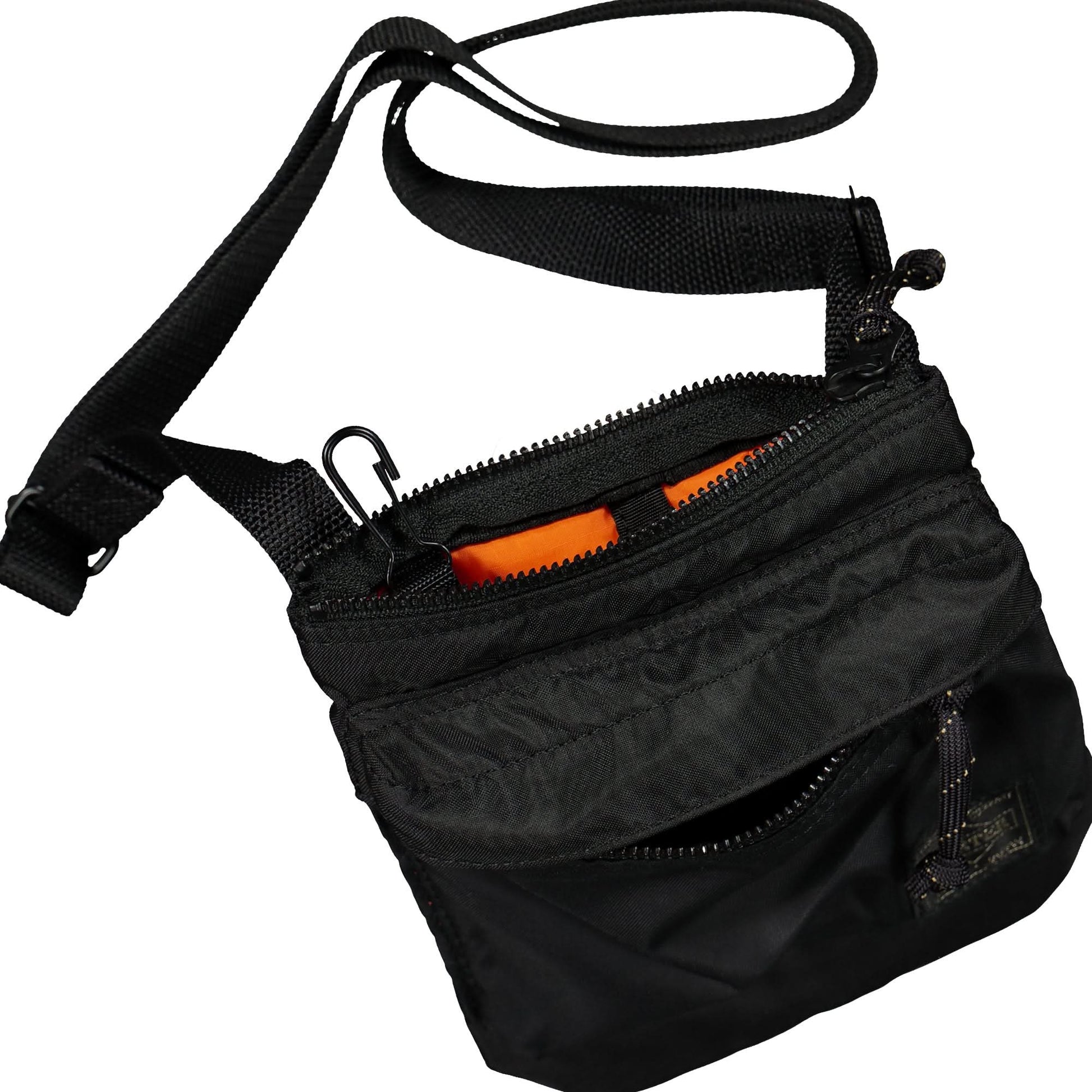 Porter-Yoshida & Co. Force Shoulder Pouch Black Detail view 4 | Gate