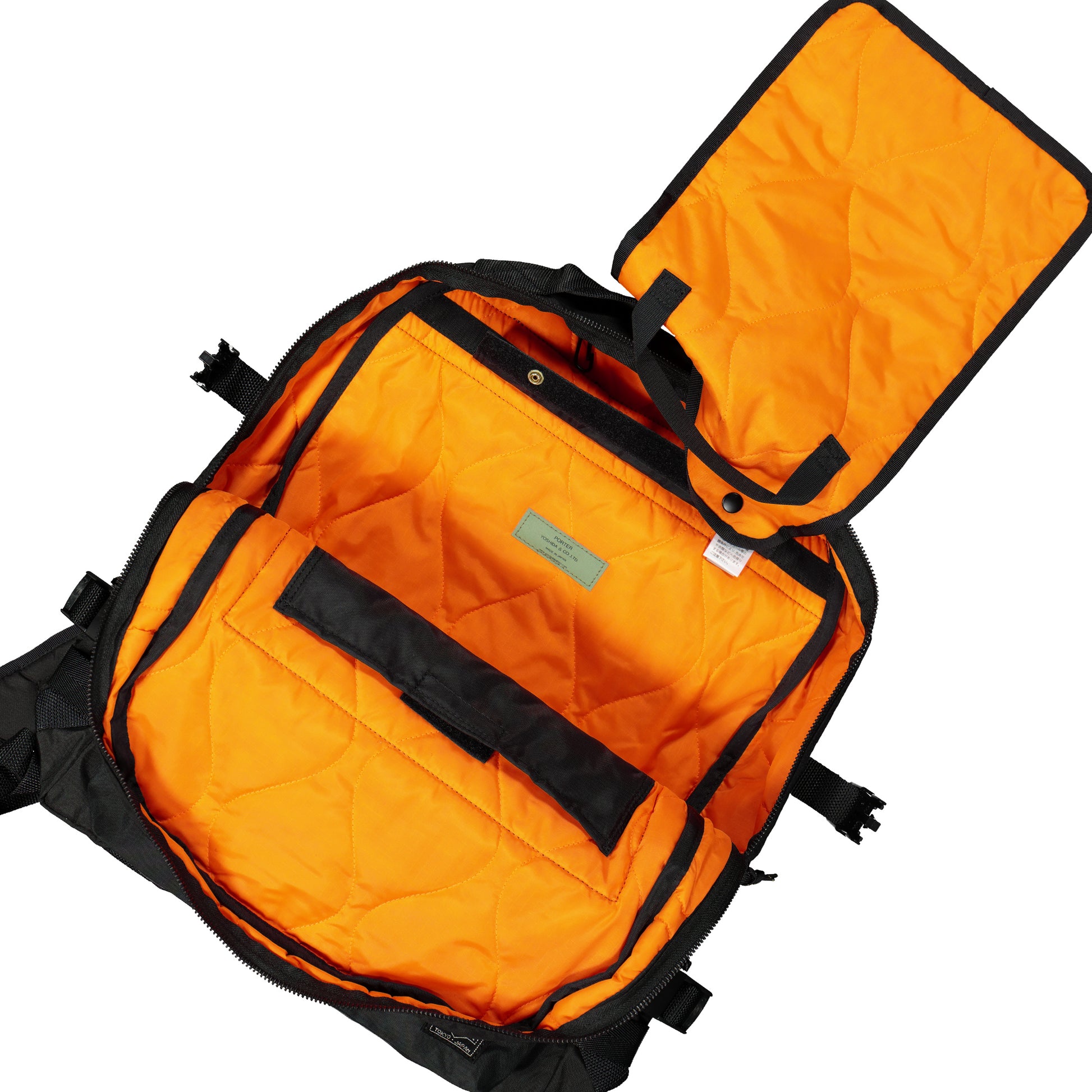 Porter-Yoshida & Co. Force Daypack Black Backpacks 855-05902-10 Detail View 4 | GATE