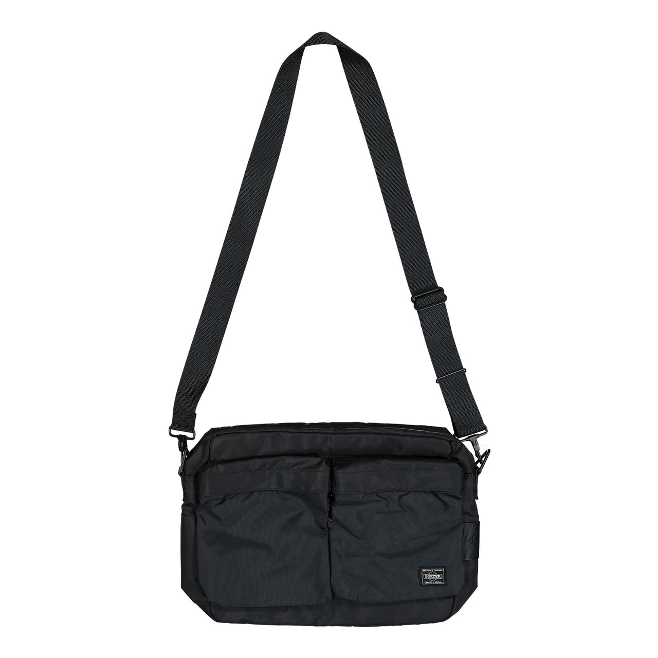 Porter-Yoshida & Co. Force Shoulder Bag Black Shoulder Bags 855-07415-10 Detail View 1 | GATE