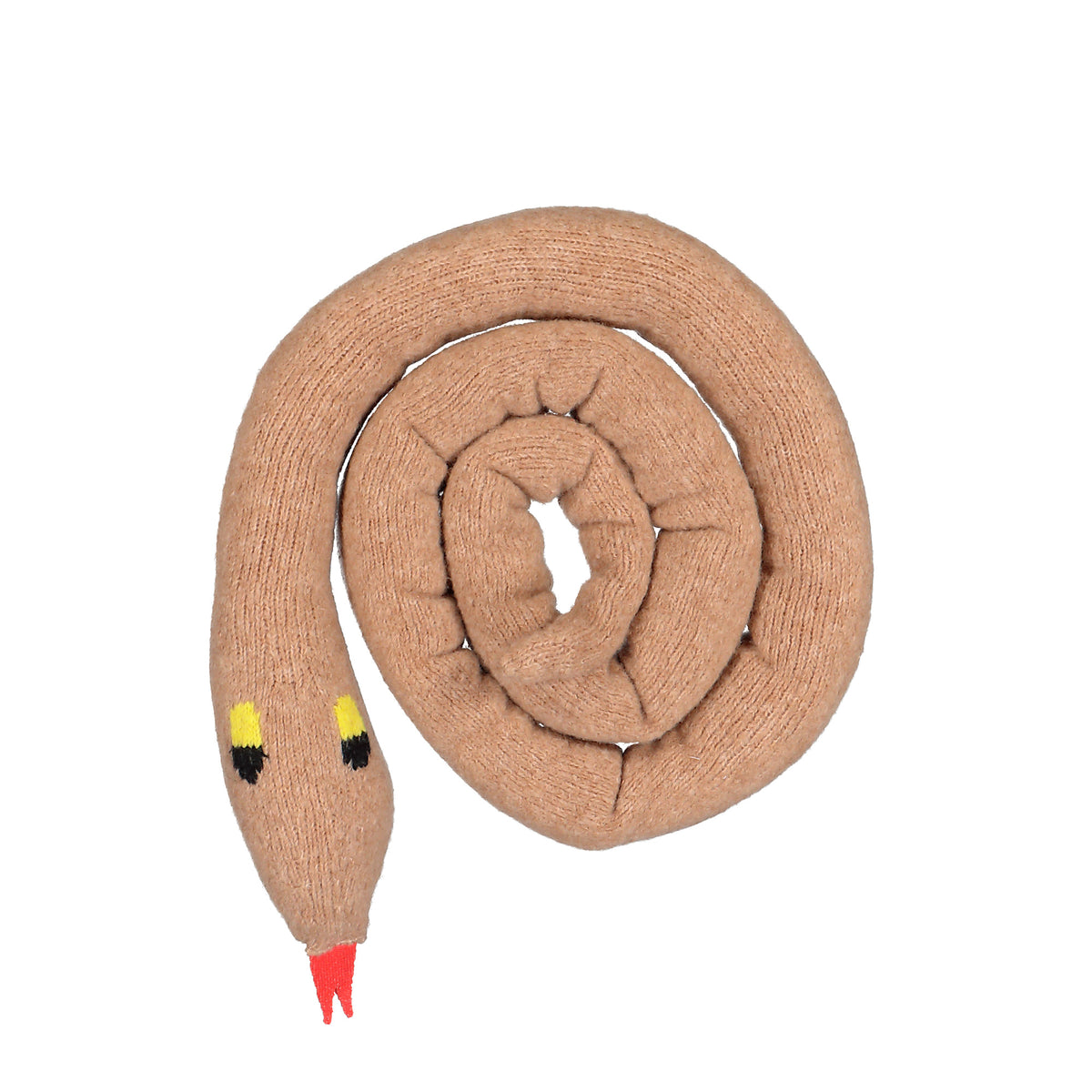 Walter Van Beirendonck Snake Scarf Comb. III Camel Scarves 9010 Detail View 1 | GATE