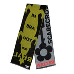 Walter Van Beirendonck Scarecrow Scarf Single Comb. III Black Scarves 9004 Detail View 1 | GATE