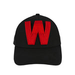 Walter Van Beirendonck Flower Cap Comb. I Black Caps 9008 Detail View 6 | GATE