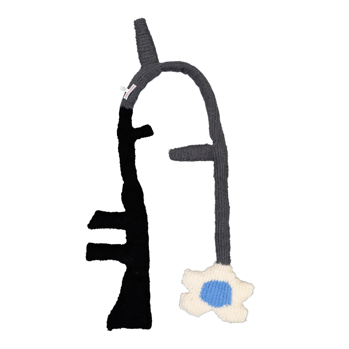 Walter Van Beirendonck Peace Scarf Comb. I Black Scarves 9009 Detail View 1 | GATE