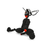 Walter Van Beirendonck One Eyed Devil 3D Beaded Jewel Black Detail view 3 | Gate