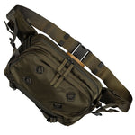 Porter-Yoshida & Co. Port Ride Waist Bag Olive Detail view 3 | Gate