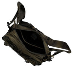 Porter-Yoshida & Co. Port Ride Waist Bag Olive Detail view 7 | Gate