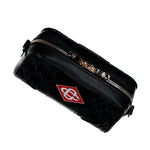 Casablanca Monogram Crossbody Bag Black Cross Body Bags A-SS26-BAG-002-02 Detail View 3 | GATE
