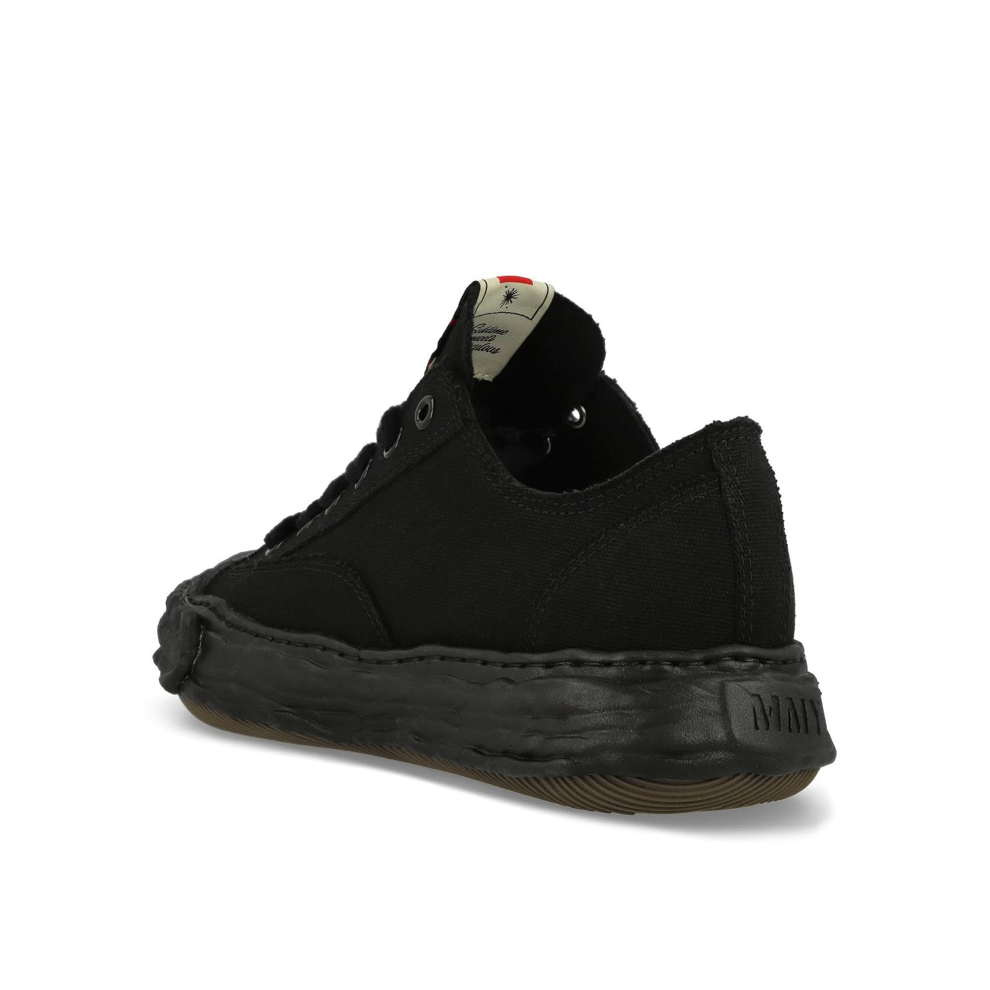 Maison Mihara Yasuhiro Peterson 23 Low Black Sneaker Detail view 3 | Gate