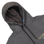 Maison Mihara Yasuhiro Triple Layered Hoodie Black Detail view 3 | Gate