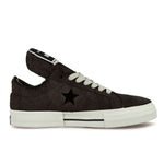 Rick Owens DRKSHDW x Converse One Star Pro OX Dark Dust / Black Sneaker DC02EX796 A14R0 7809 - A14796C Detail View 2 | GATE