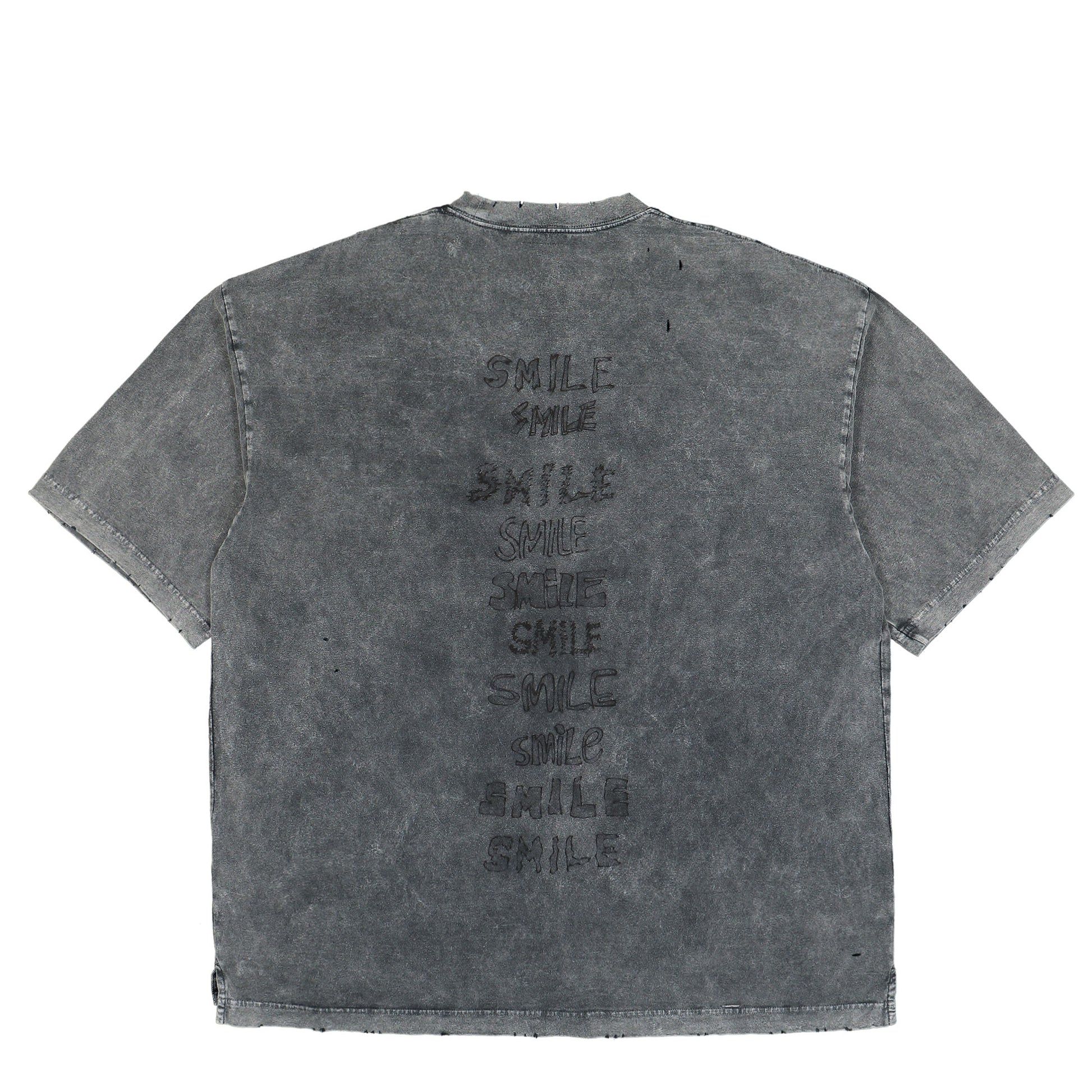 Maison Mihara Yasuhiro Bleached Tee Grey Detail view 3 | Gate