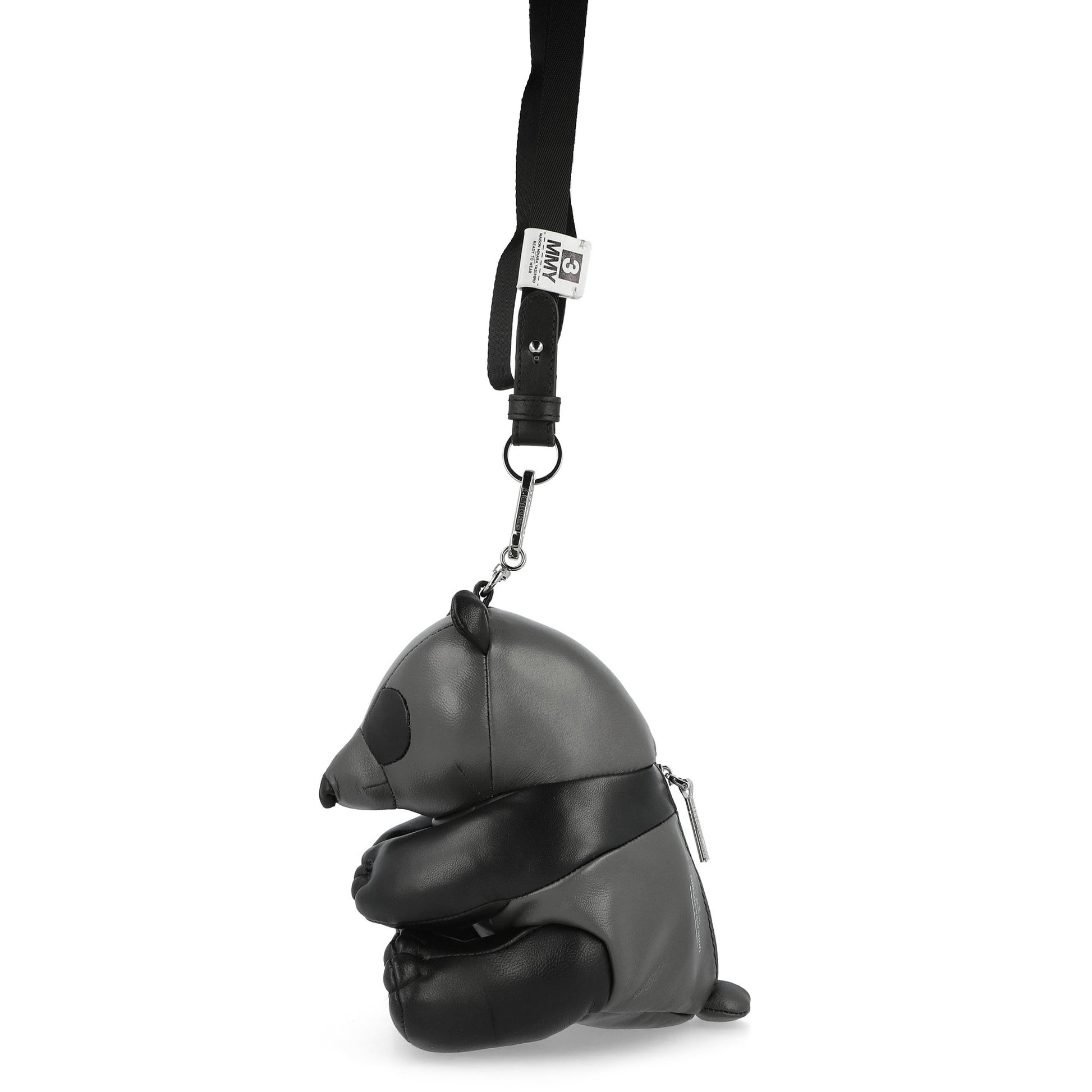 Maison Mihara Yasuhiro Dolls Panda Mini Bag Black Cross Body Bags A15BG710  Detail View 2 | GATE
