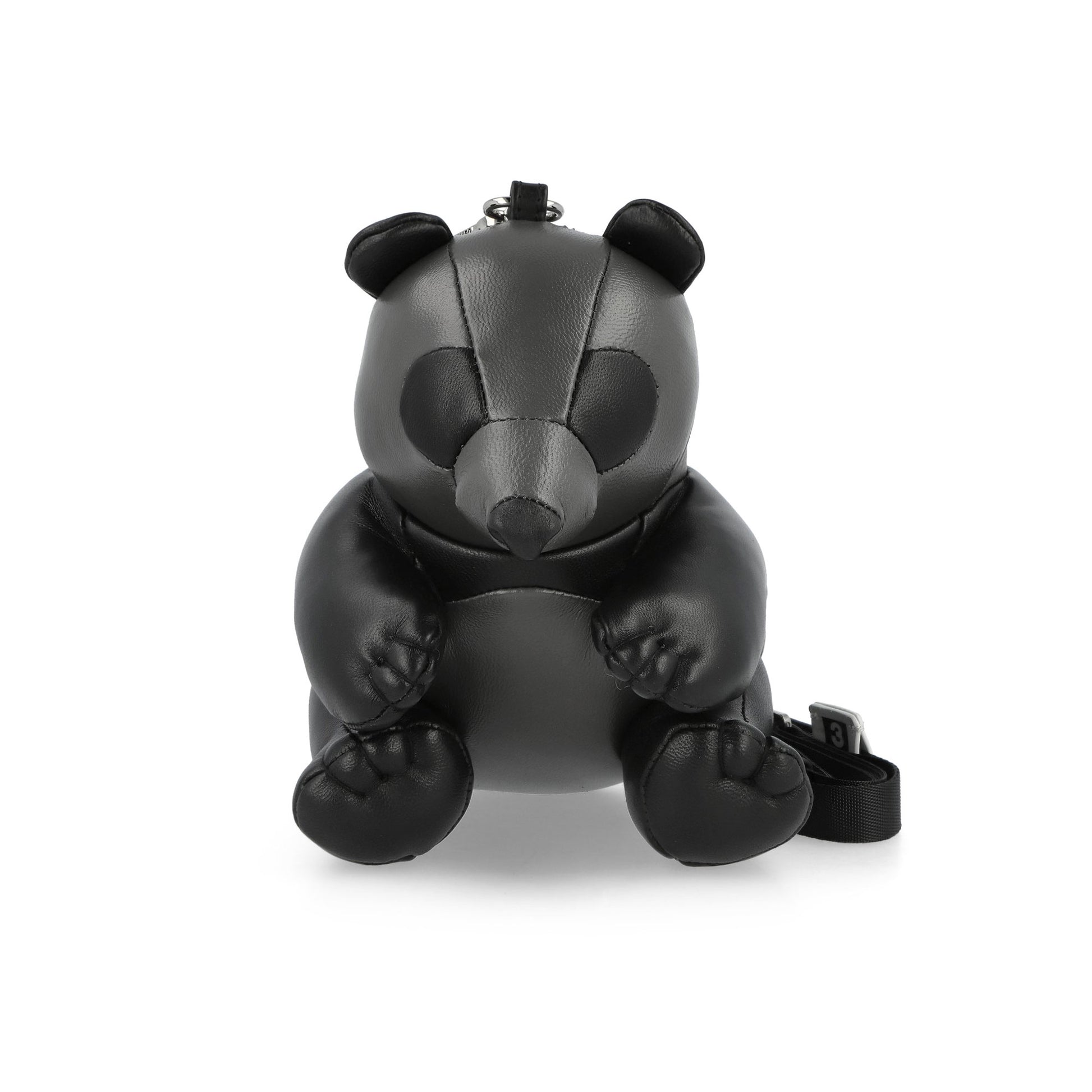 Maison Mihara Yasuhiro Dolls Panda Mini Bag Black Cross Body Bags A15BG710  Detail View 3 | GATE
