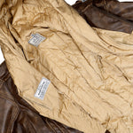 Maison Mihara Yasuhiro Extended Placket Hood Coated Jacket Brown Jackets A15BL072 Detail View 5 | GATE
