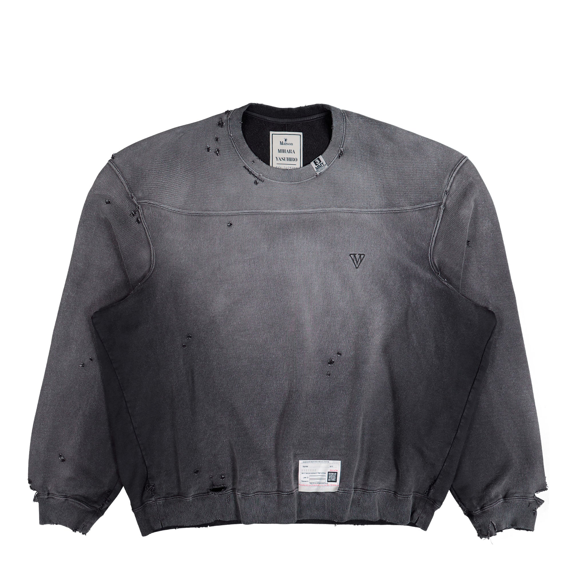 トップス MAISON MIHARA YASUHIRO suspended sweater Sun Faded Sweater | GATE