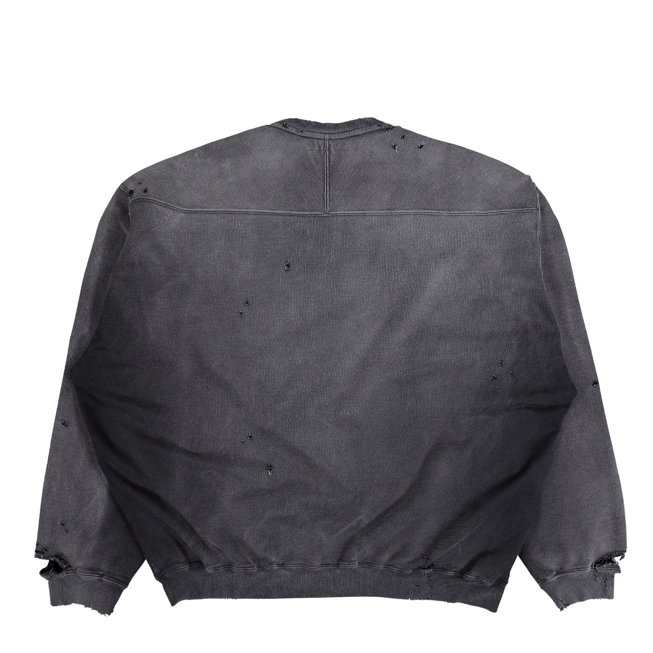 Maison Mihara Yasuhiro Sun Faded Sweater Black Sweatshirts A15PO553  Detail View 1 | GATE
