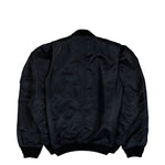 Maison Mihara Yasuhiro Back Vest Bomber Jacket Black Jackets A16BL051 Detail View 2 | GATE
