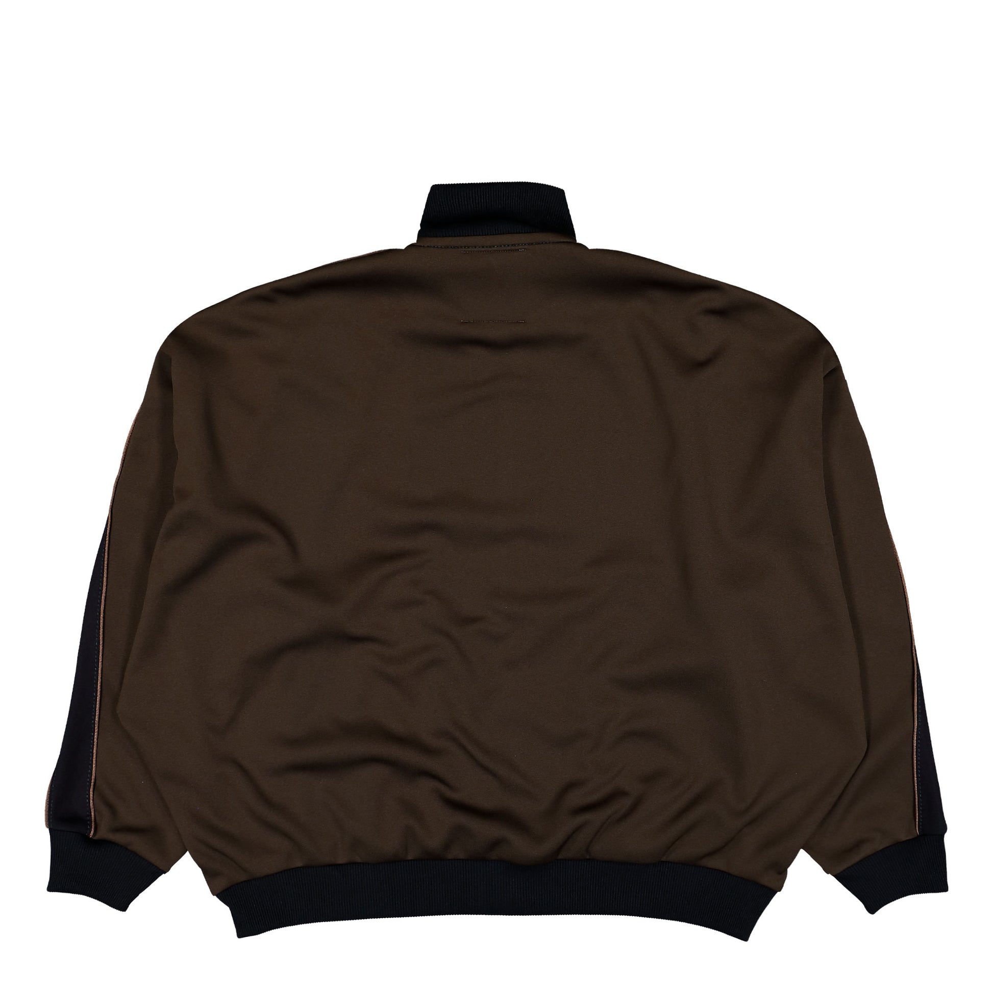 Maison Mihara Yasuhiro Amateur Sewn Track Jacket Brown Tracksuit Tops A16JK581 Detail View 2 | GATE
