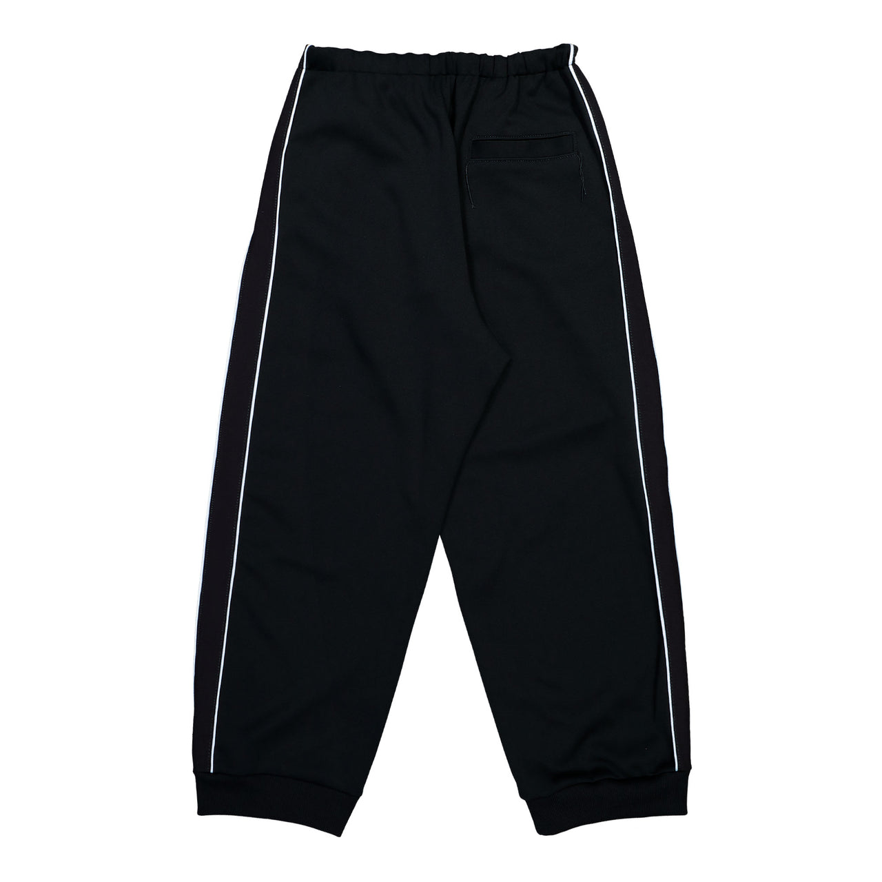 Maison Mihara Yasuhiro Amateur Sewn Track Pants Black sweat & Track Pants A16PT582 Detail View 1 | GATE
