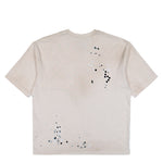 Maison Mihara Yasuhiro Embellished Sticker Tee White T-Shirt A16TS592 Detail View 2 | GATE
