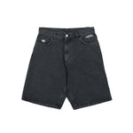 Distressed Carpenter Shorts With Buckle