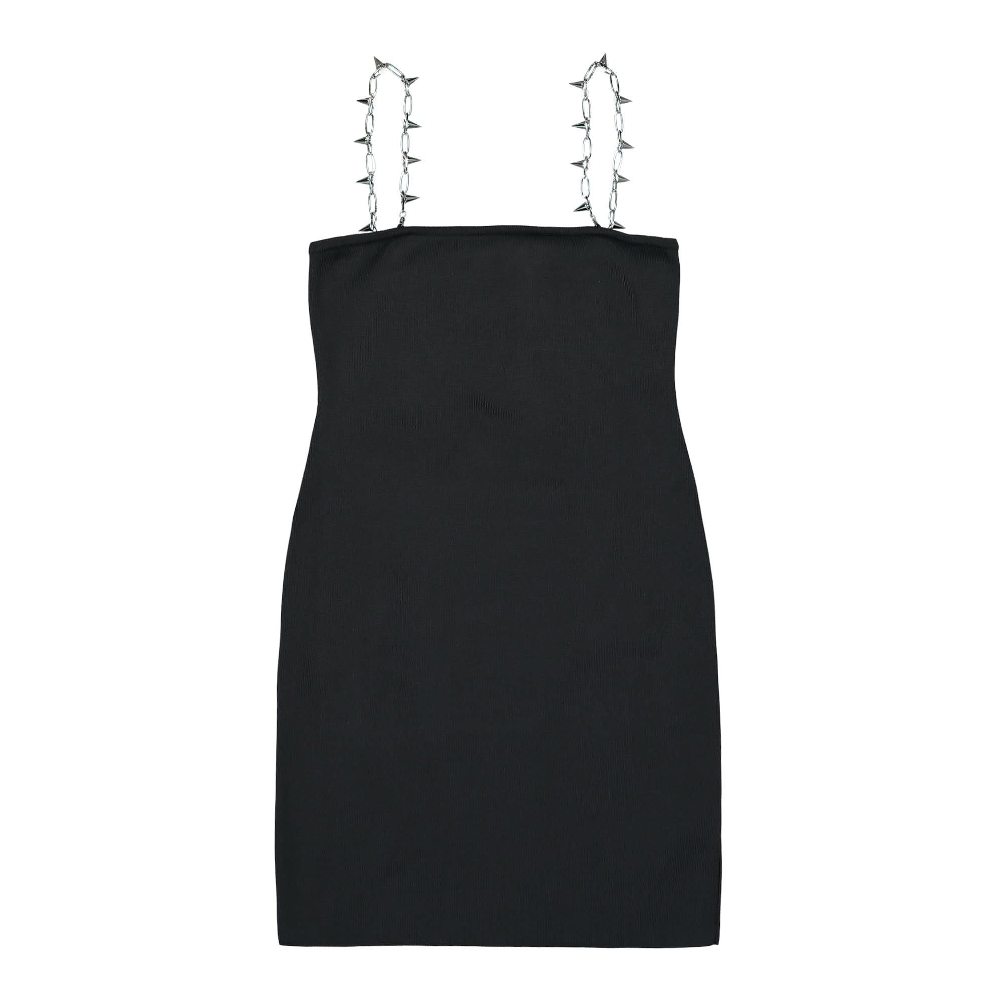 Stud Strap Mini Dress | GATE Stud Strap Mini Dress | GATE