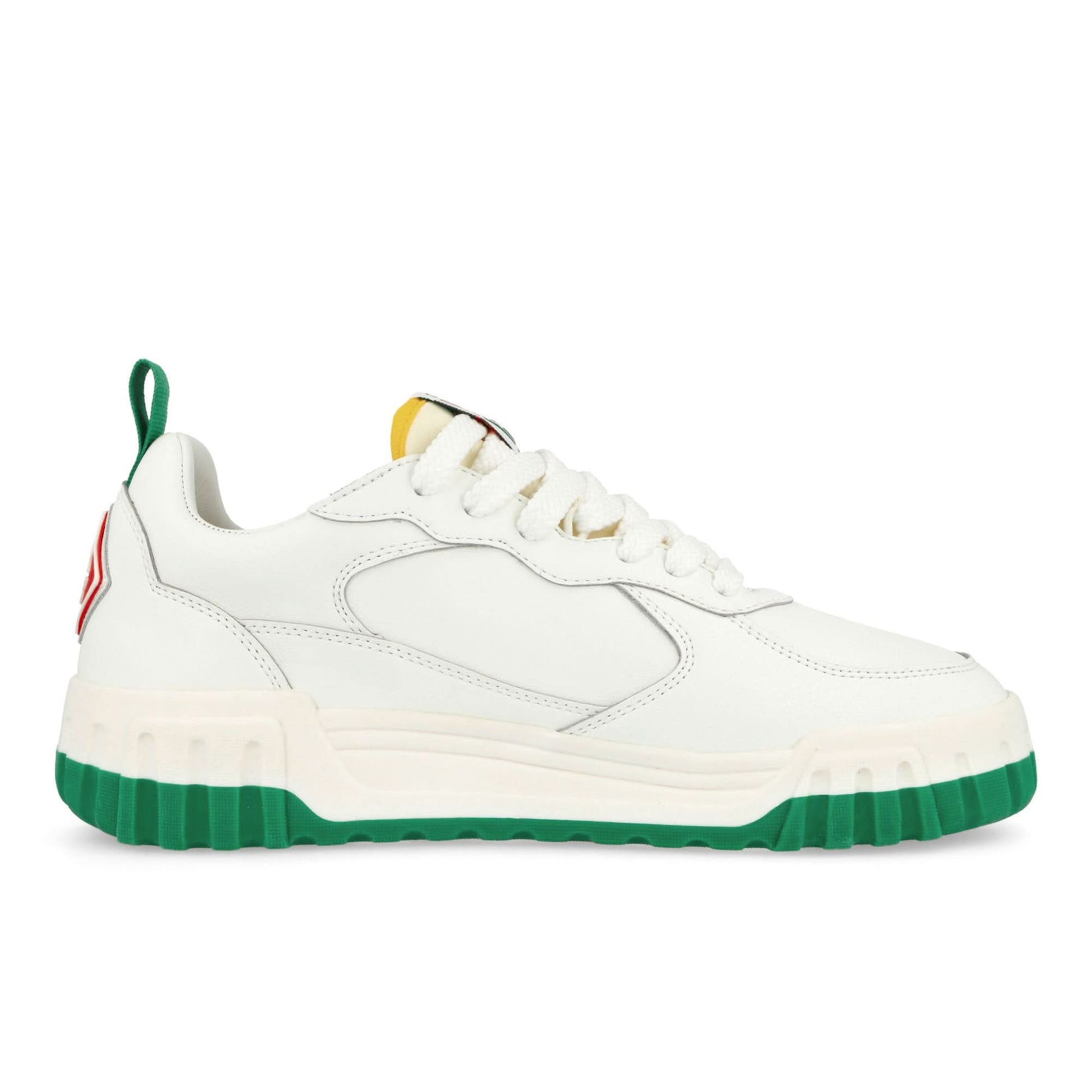 Casablanca Tennis Court Sneaker White Sneaker Detail view 2 | Gate
