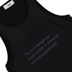 Gmbh Tank Top With Dangerous Anger Print Black Tops Anger Vest1 Detail View 3 | GATE
