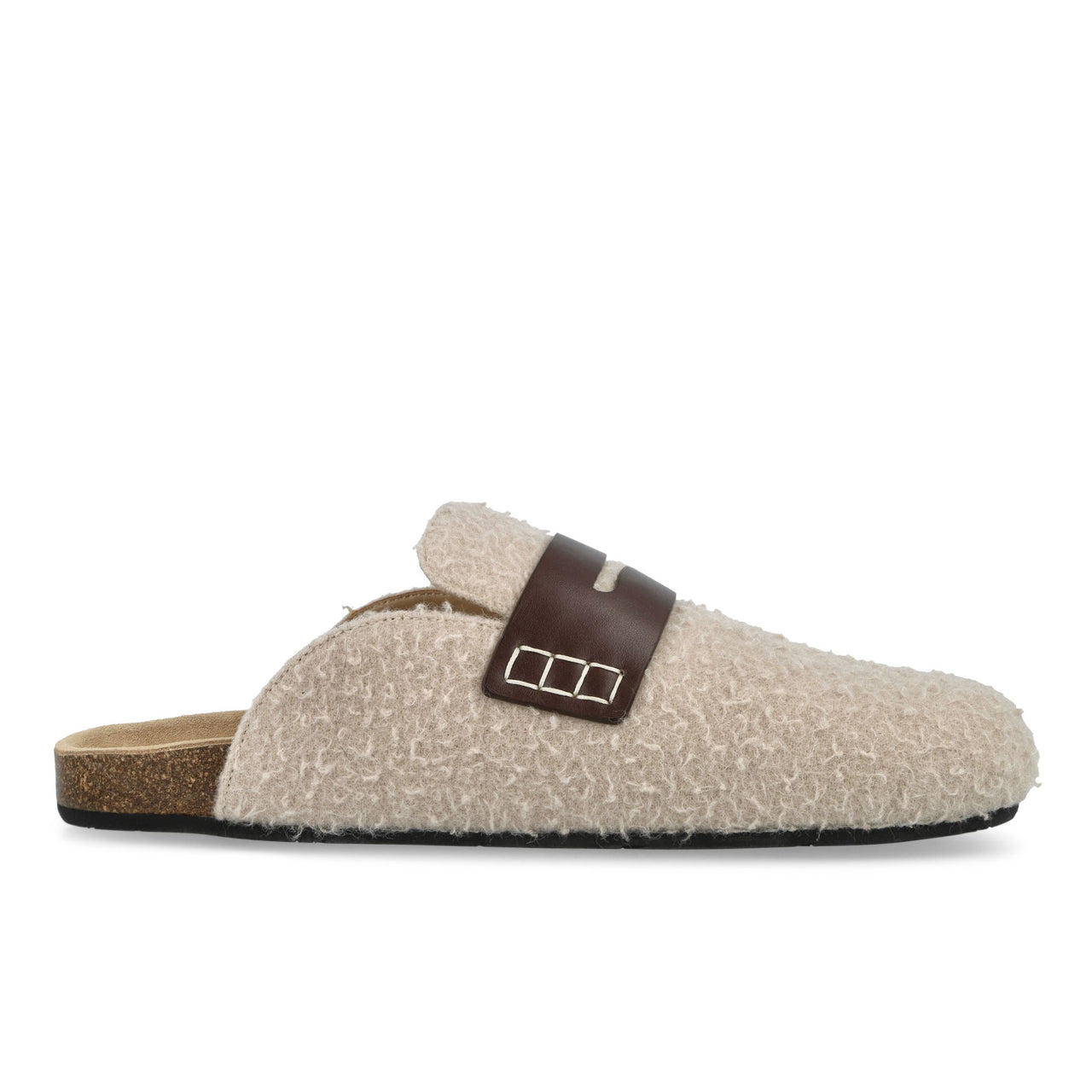 JW Anderson Flat Loafer Light Beige Loafers LF0029-FA0468-132 / Light Beige Detail View 1 | GATE

