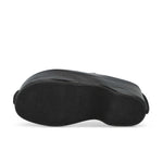 JW Anderson Calf Platform Clog Black Slides FW0146-LA0232-999 / Black Detail View 6 | GATE
