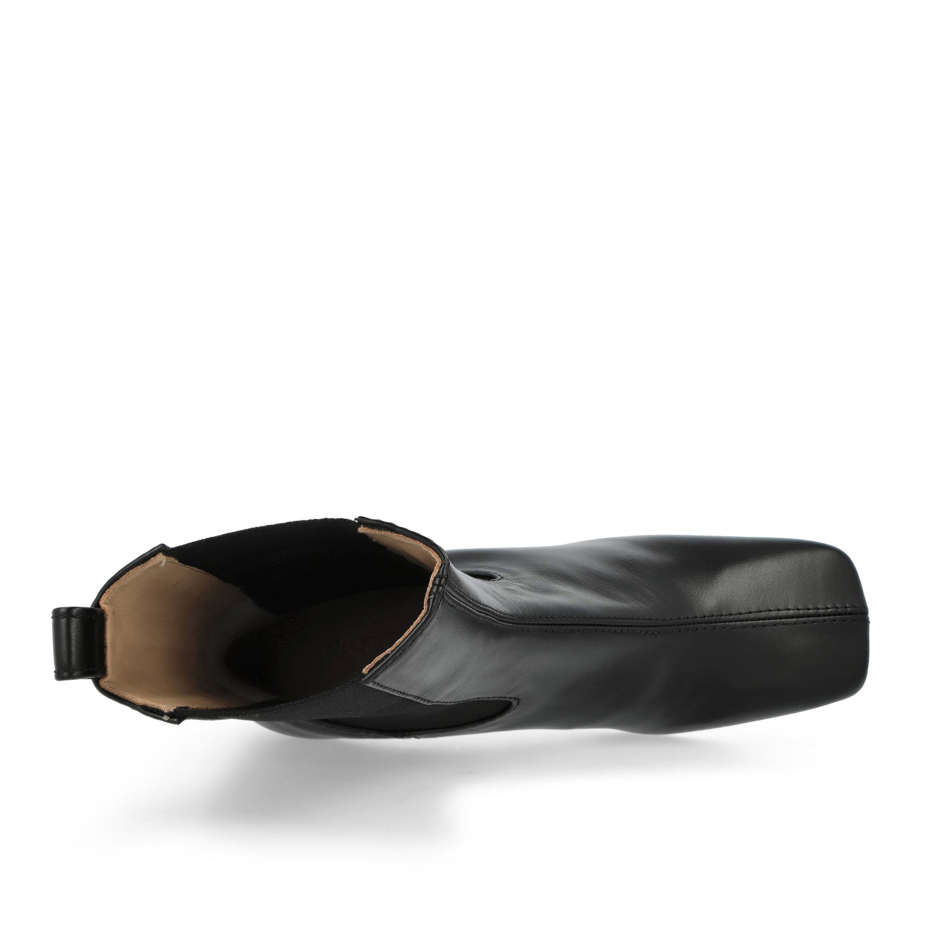 JW Anderson Calf Chain Booties Black Boots BT0109-LA0232-999 / Black Detail View 5 | GATE