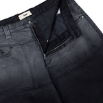 GmbH Wide Leg Trousers W Gradation Wash Black / Grey Fade Pants Arun Detail View 4 | GATE
