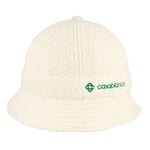 Casablanca Cashmere Blend Terry 6 Panel Bucket Hat Off White Bucket Hats AS22-Hat-004 Detail View 4 | GATE
