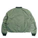 AWGE Bomber Iridescent Green Jackets AS6SMB02AP-T2160.640 Detail View 2 | GATE