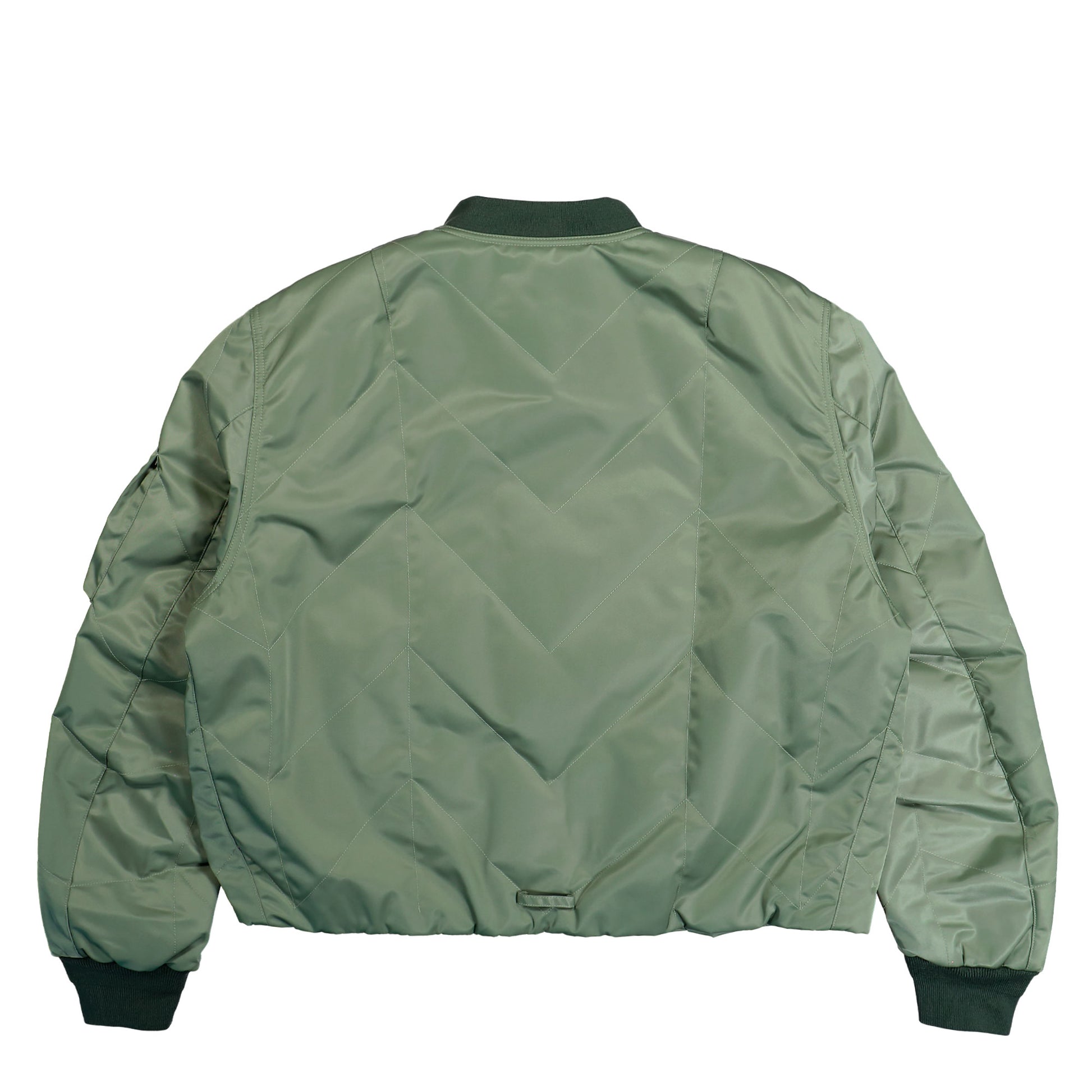 AWGE Bomber Iridescent Green Jackets AS6SMB02AP-T2160.640 Detail View 2 | GATE
