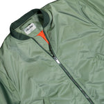 AWGE Bomber Iridescent Green Jackets AS6SMB02AP-T2160.640 Detail View 3 | GATE