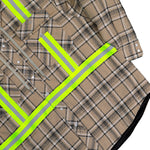 AWGE Workwear Jacket 1 Brown Check Jackets AS6SMJ11AP-TQ097.770 Detail View 4 | GATE