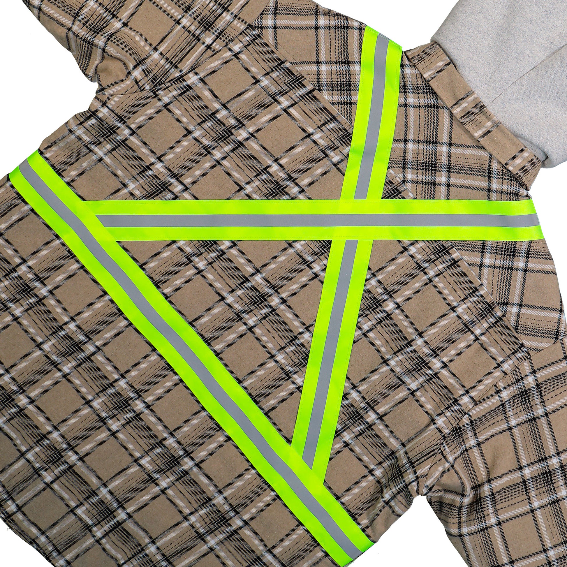 AWGE Workwear Jacket 1 Brown Check Jackets AS6SMJ11AP-TQ097.770 Detail View 5 | GATE