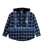 AWGE Workwear Jacket 2 Dark Check Jackets AS6SMJ11BP-TQ097.560 Detail View 1 | GATE