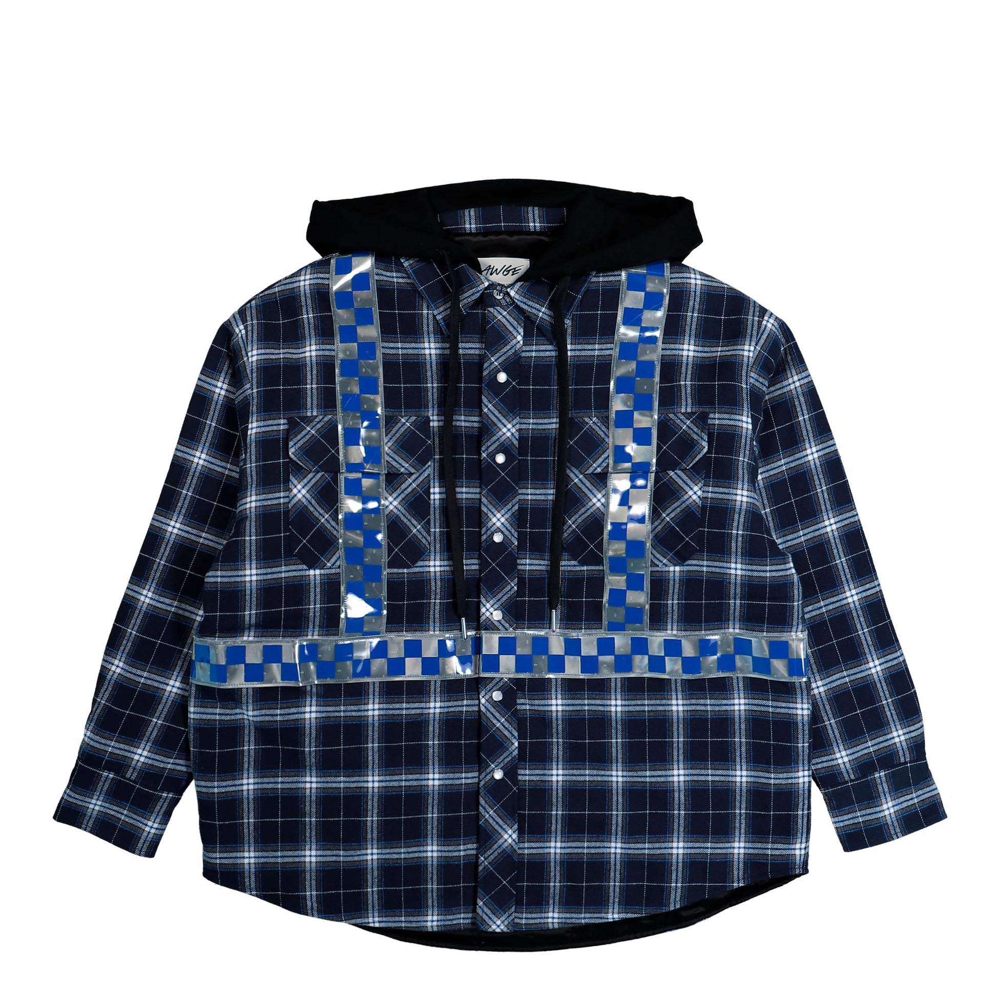 AWGE Workwear Jacket 2 Dark Check Jackets AS6SMJ11BP-TQ097.560 Detail View 1 | GATE
