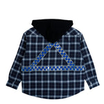 AWGE Workwear Jacket 2 Dark Check Jackets AS6SMJ11BP-TQ097.560 Detail View 2 | GATE
