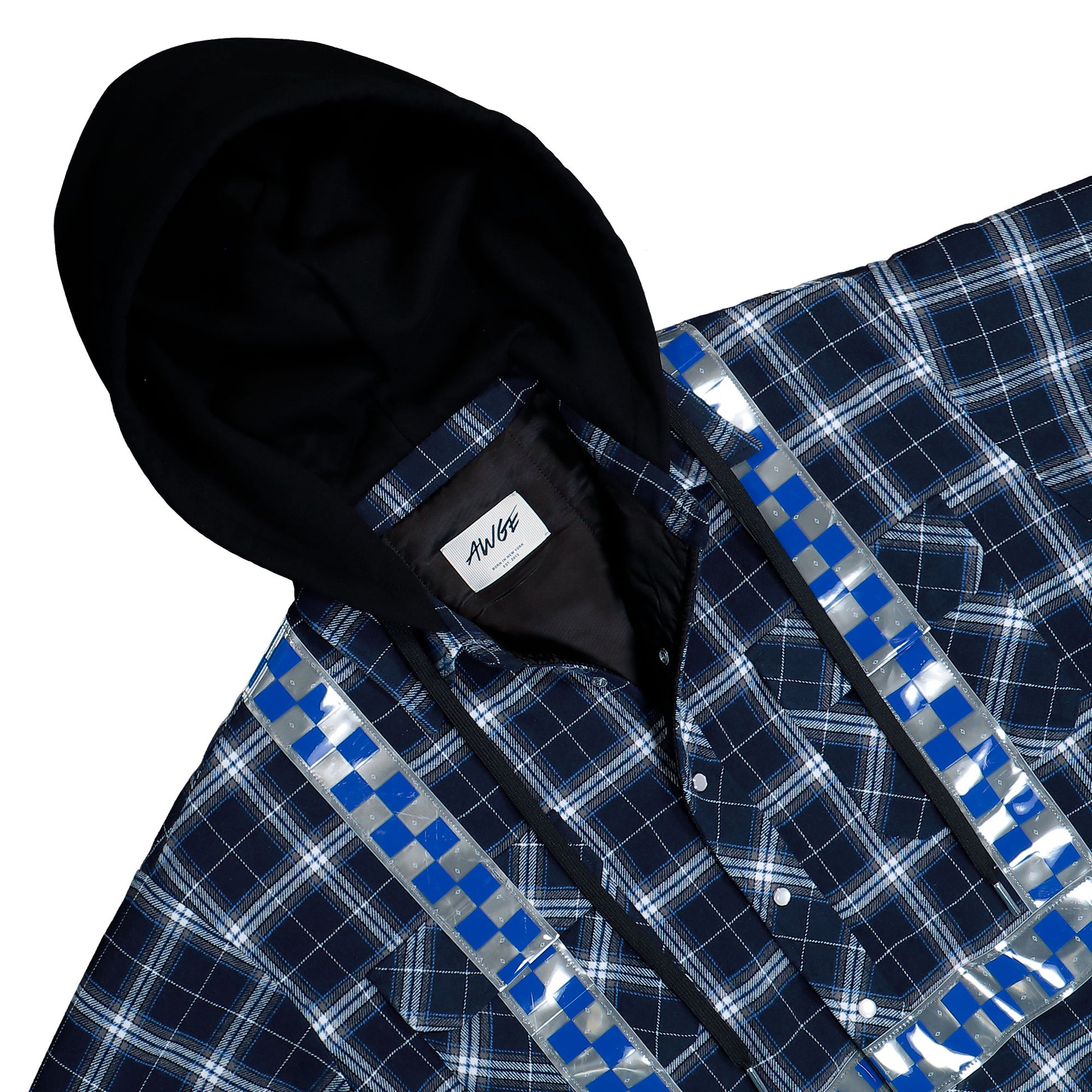 AWGE Workwear Jacket 2 Dark Check Jackets AS6SMJ11BP-TQ097.560 Detail View 3 | GATE