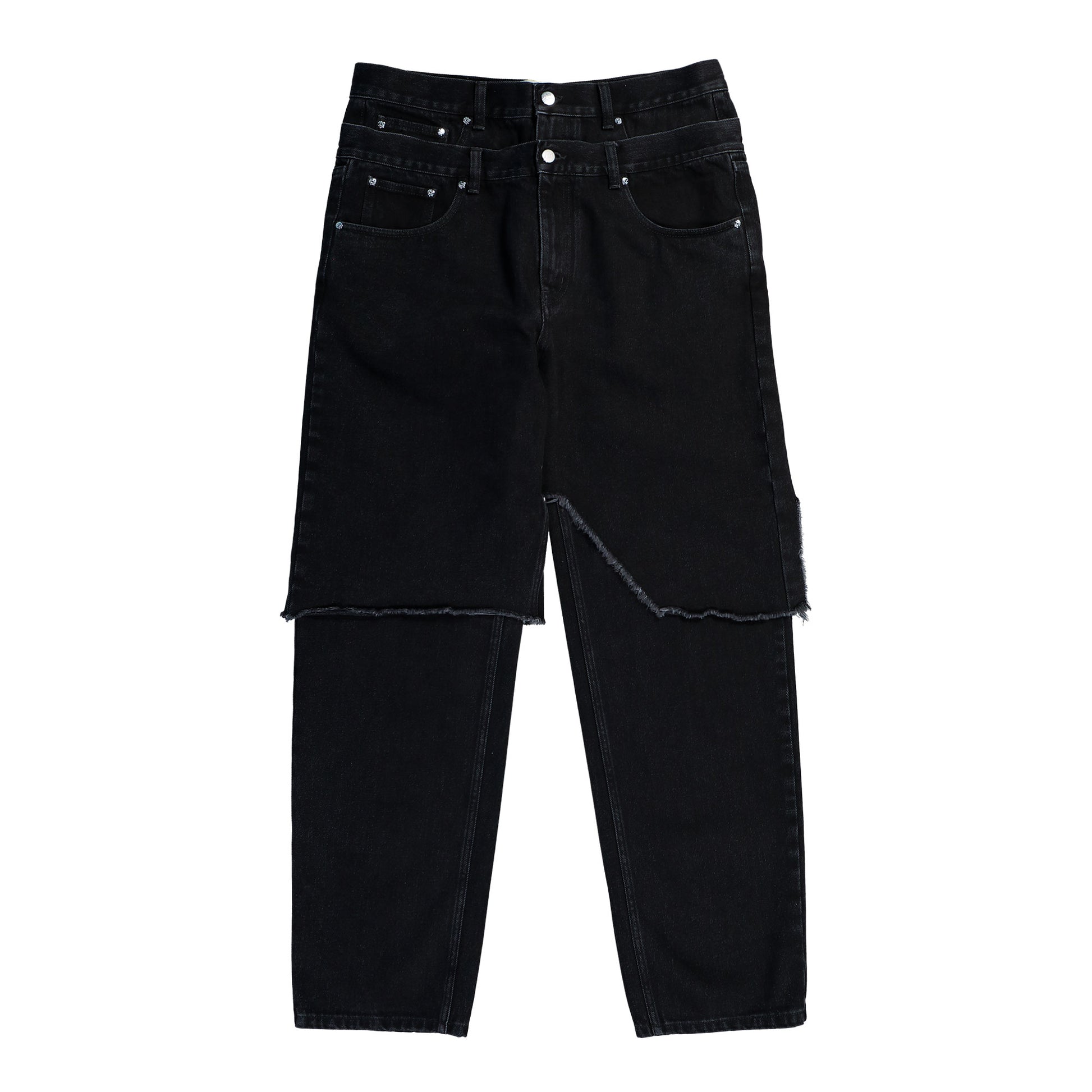 AWGE Double Layer Denim Black Denim AS6SMT16AP-T2219.991 Detail View 1 | GATE