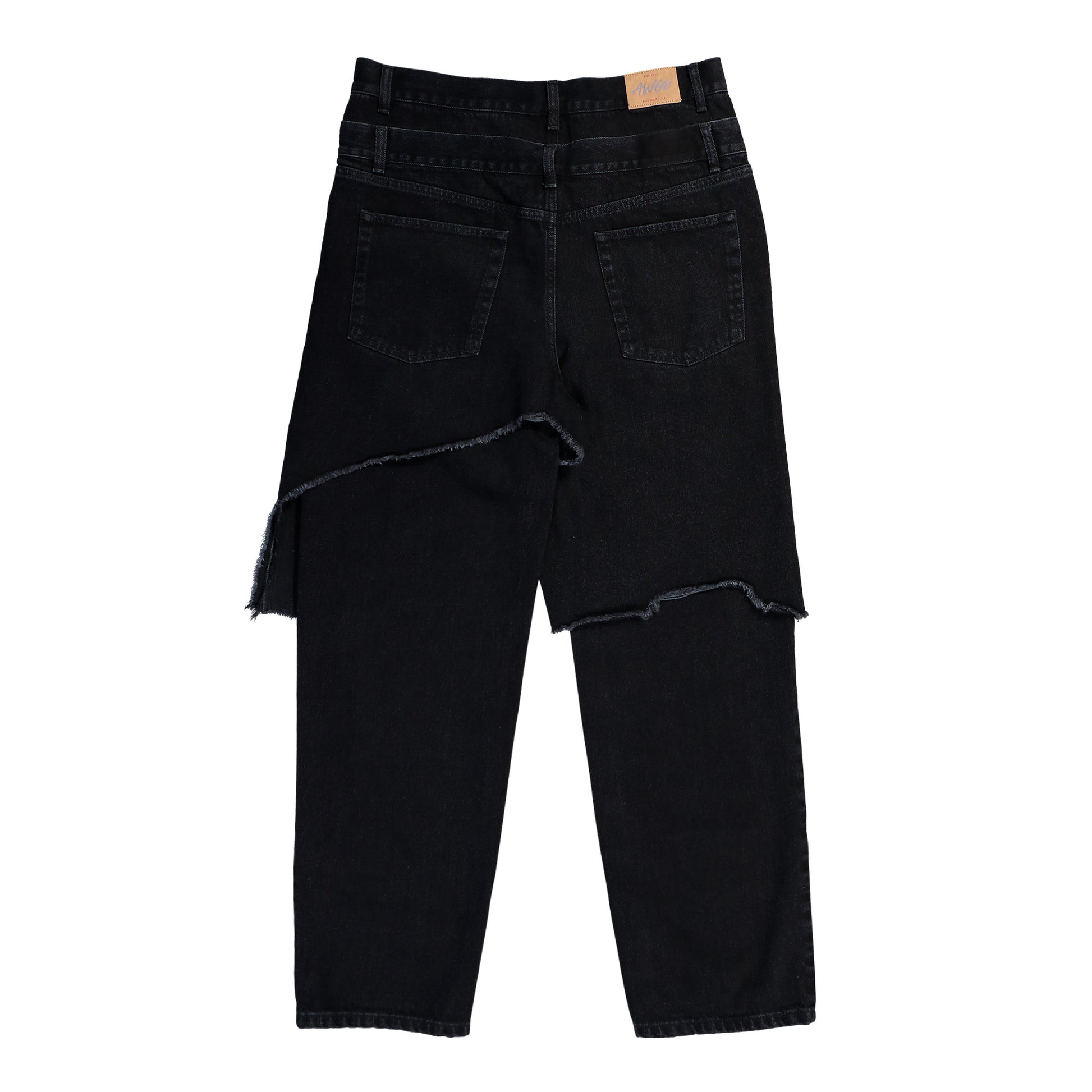 AWGE Double Layer Denim Black Denim AS6SMT16AP-T2219.991 Detail View 2 | GATE