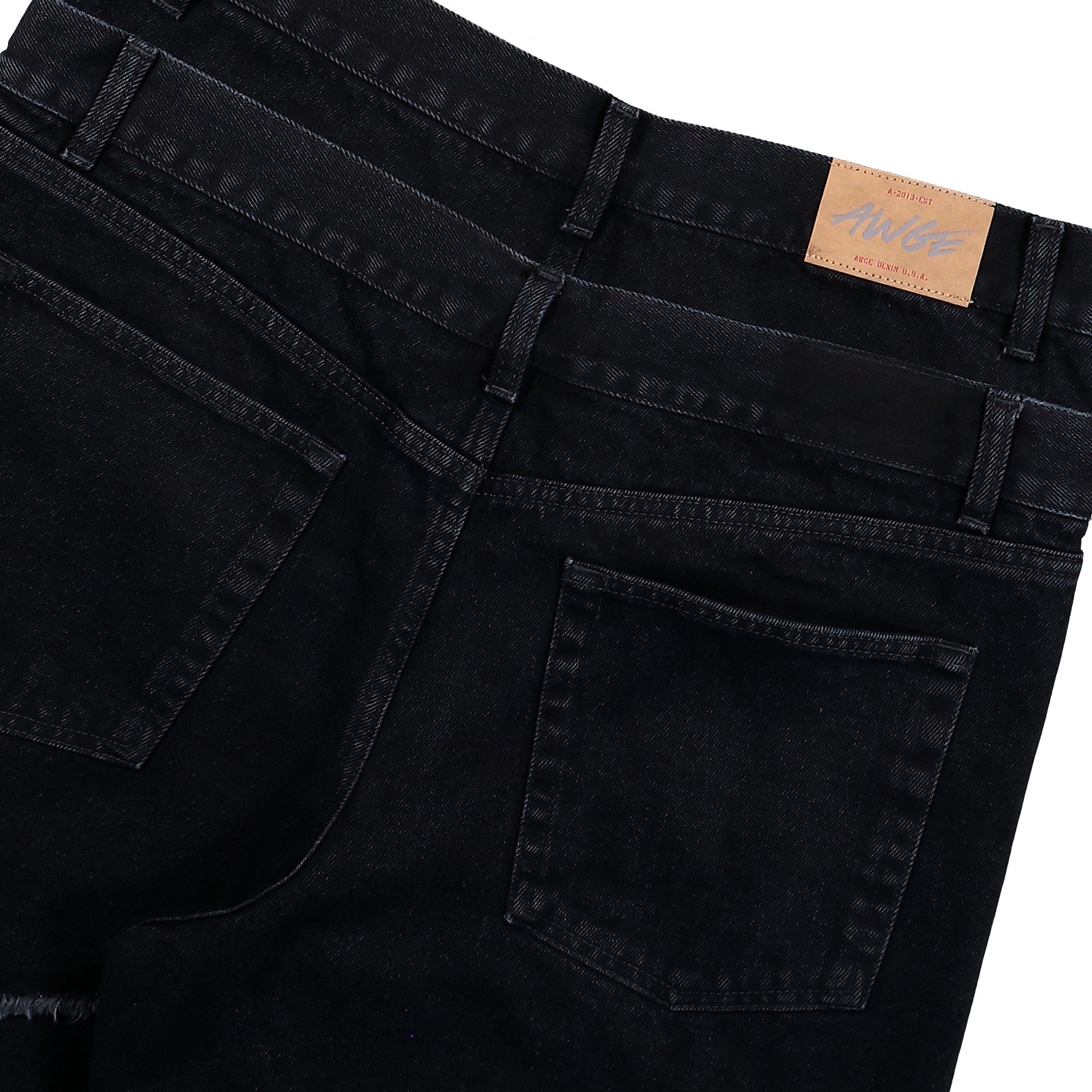 AWGE Double Layer Denim Black Denim AS6SMT16AP-T2219.991 Detail View 5 | GATE