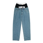 AWGE Harlem Pants Blue Denim AS6SMT18AP-T2219.560 Detail View 1 | GATE