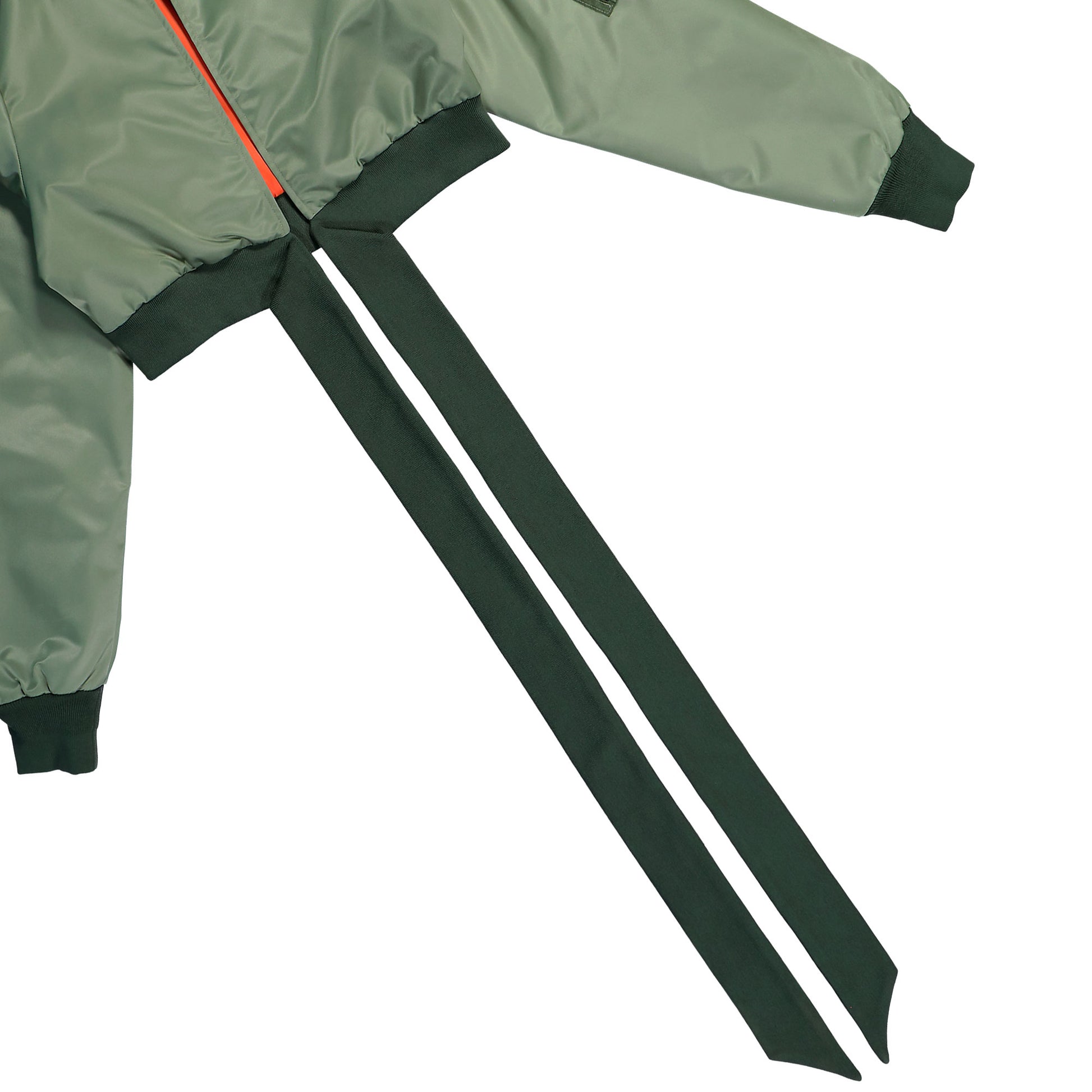 AWGE Wrap Bomber Iridescent Green Jackets AS6SWB01AP-T2160.640 Detail View 4 | GATE