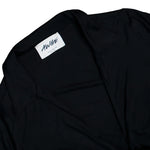 AWGE Cropped Wrap Shirt Black Shirts AS6SWH08AP-JE042.999 Detail View 3 | GATE